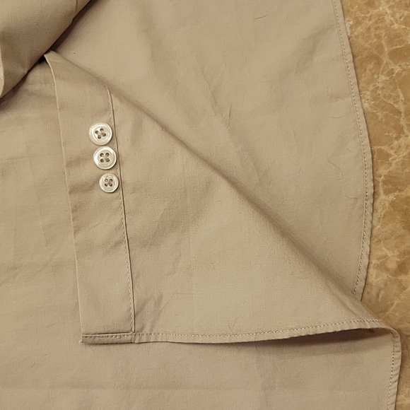 Croft & Barrow Classic Fit Button-down Shirt, 16-16-1/2; 34/35 - Picture 7 of 12